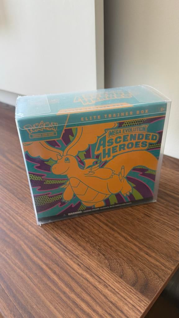 Pokémon Ascended Heroes ETB, Hobby en Vrije tijd, Verzamelkaartspellen | Pokémon, Ophalen of Verzenden, Nieuw, Boosterbox