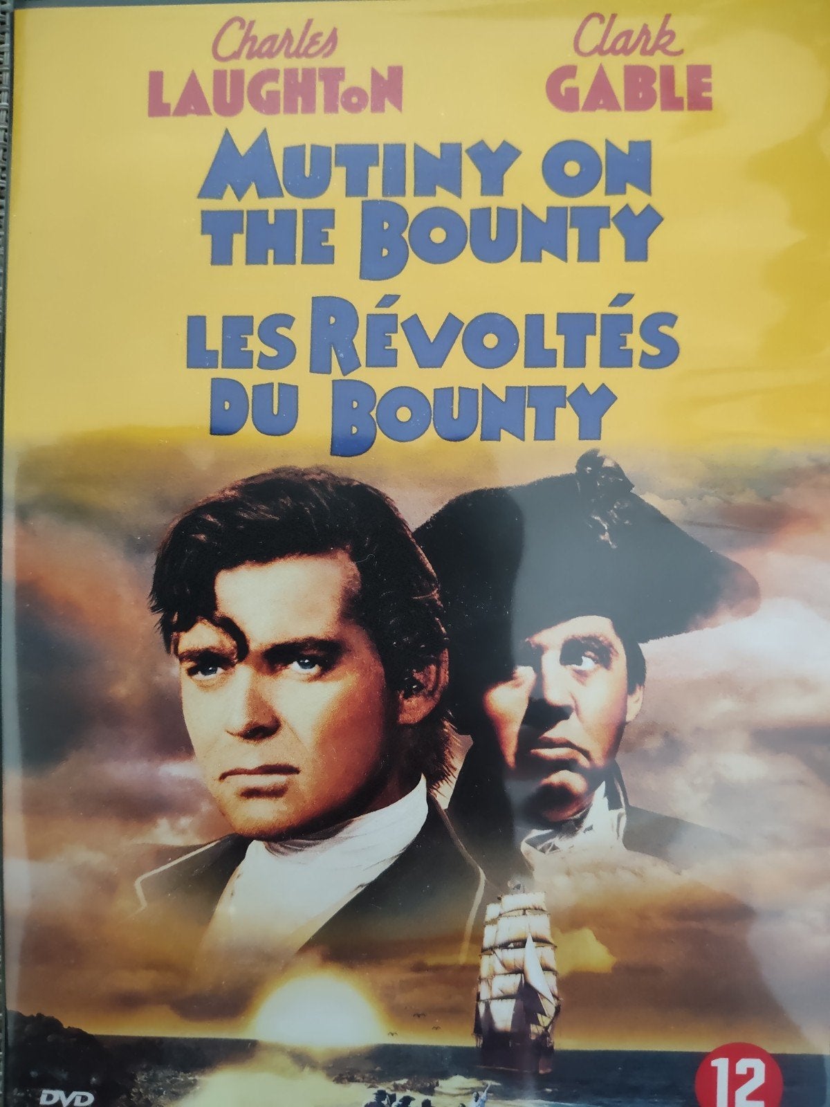 Mutiny on the Bounty  Dvd NL ZGAN, Cd's en Dvd's, Drama, Italiaans, Ophalen of Verzenden, Zo goed als nieuw