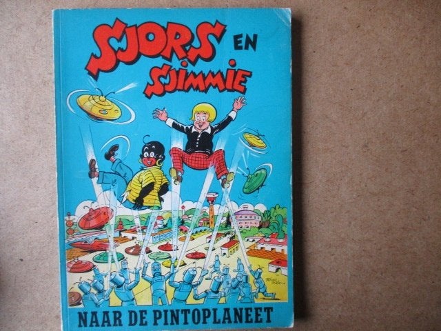 adv8087 sjors en sjimmie naar de pintoplaneet, Boeken, Eén stripboek, Ophalen, Gelezen