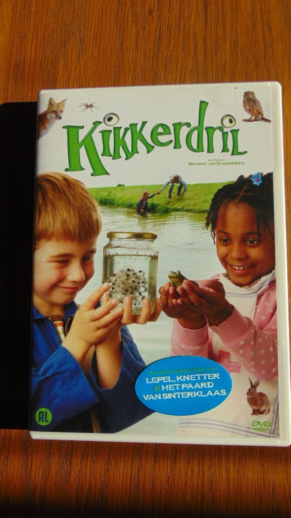 Kikkerdril dvd, Alle leeftijden, Ophalen of Verzenden, Gebruikt