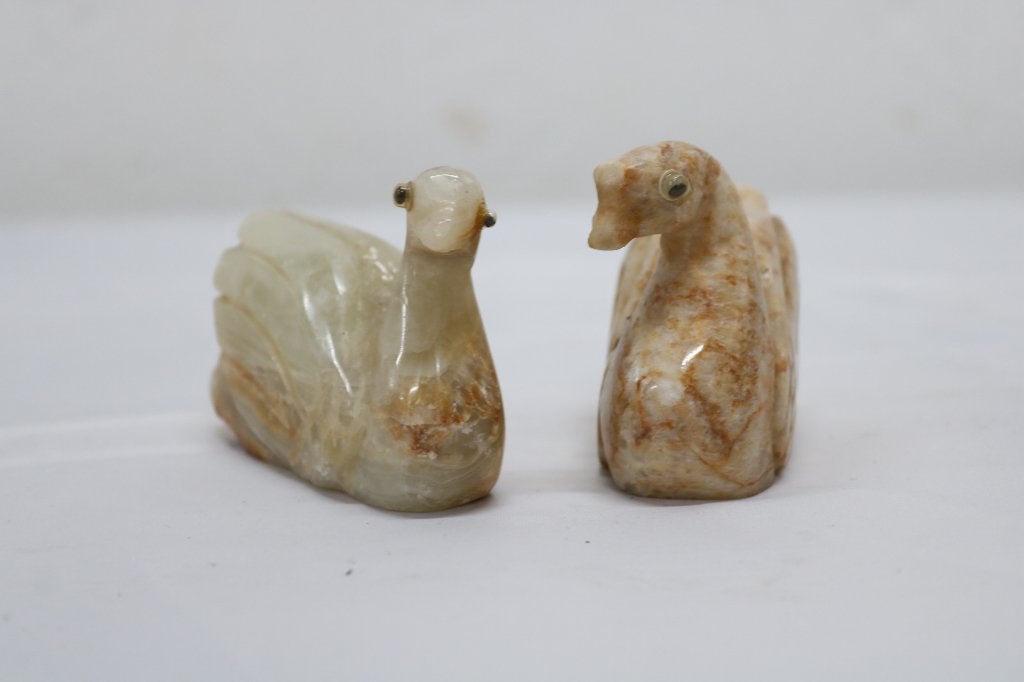 Marmeren Ganzen 5x4x8 CM, Ophalen