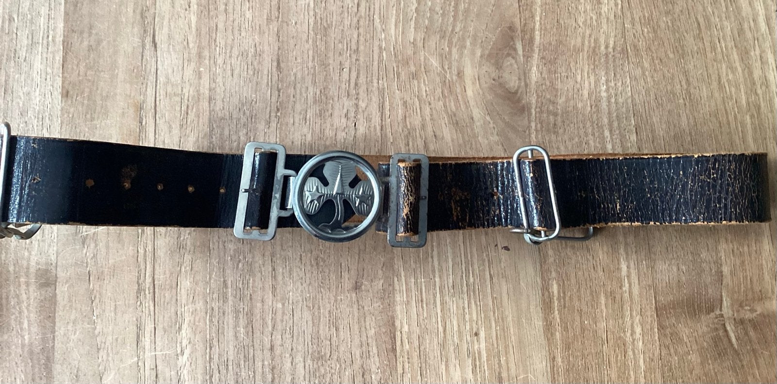 Scouting  oude Padvindsters Riem met NPG Logo Gesp, Verzamelen, Ophalen of Verzenden, Gebruikt