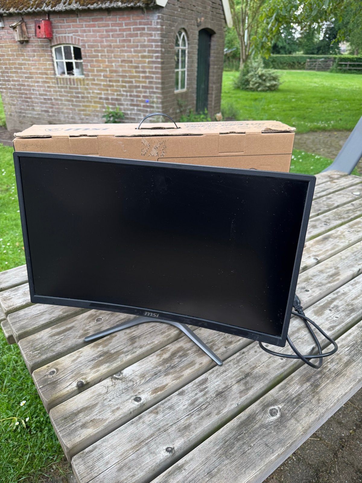 MSI Optix G241VC Curved Gaming Monitor - Uitstekende staat, Gaming, HDMI, Curved, VA