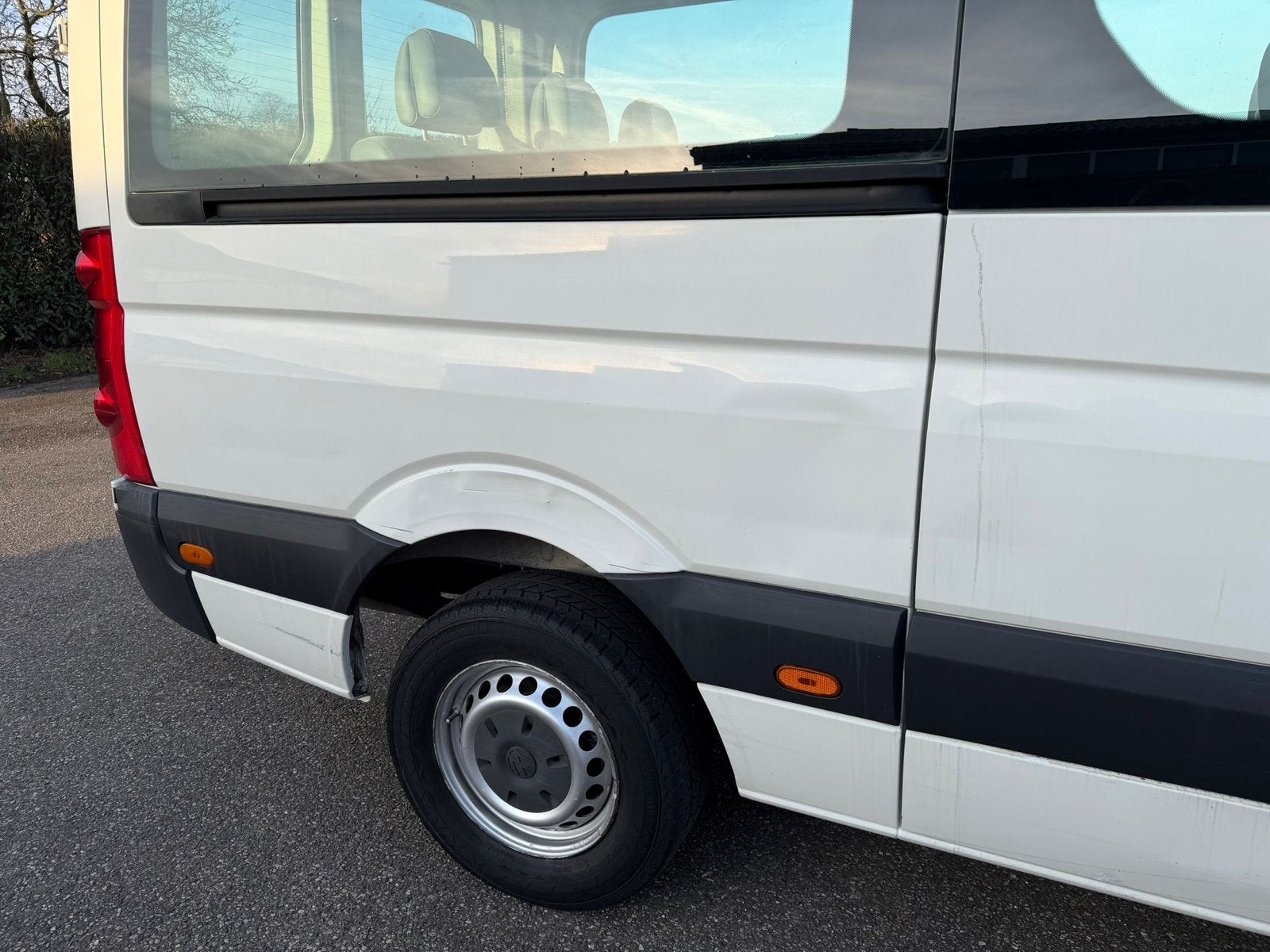 Volkswagen Crafter 32 2.5 TDI 80KW Kombi L2h1 2009 Wit, Auto's, Achterwielaandrijving, Volkswagen, 1972 kg, Wit