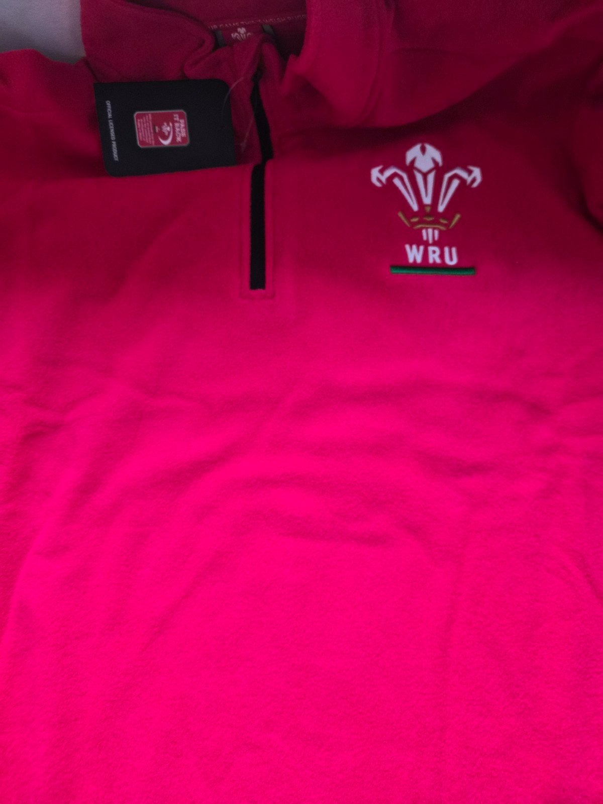 Nieuwe WRU Welsh Rugby Fleece - Maat L, Maat 52/54 (L), Nieuw, Ophalen of Verzenden, WRU