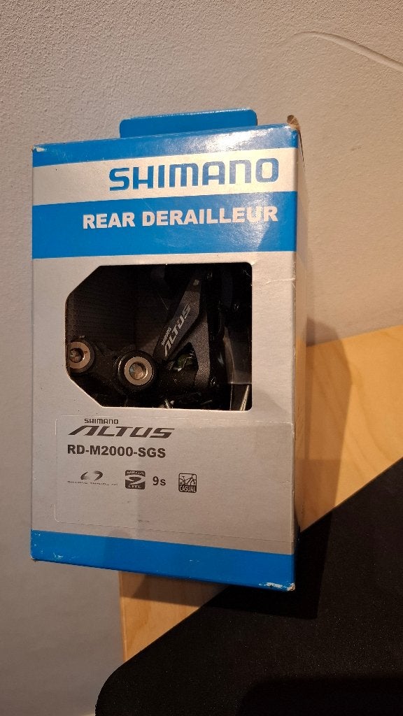 Shimano ALTUS achter-derailleur RD-M2000-SGS, Ophalen of Verzenden, Racefiets, Derailleur of Ketting, Shimano