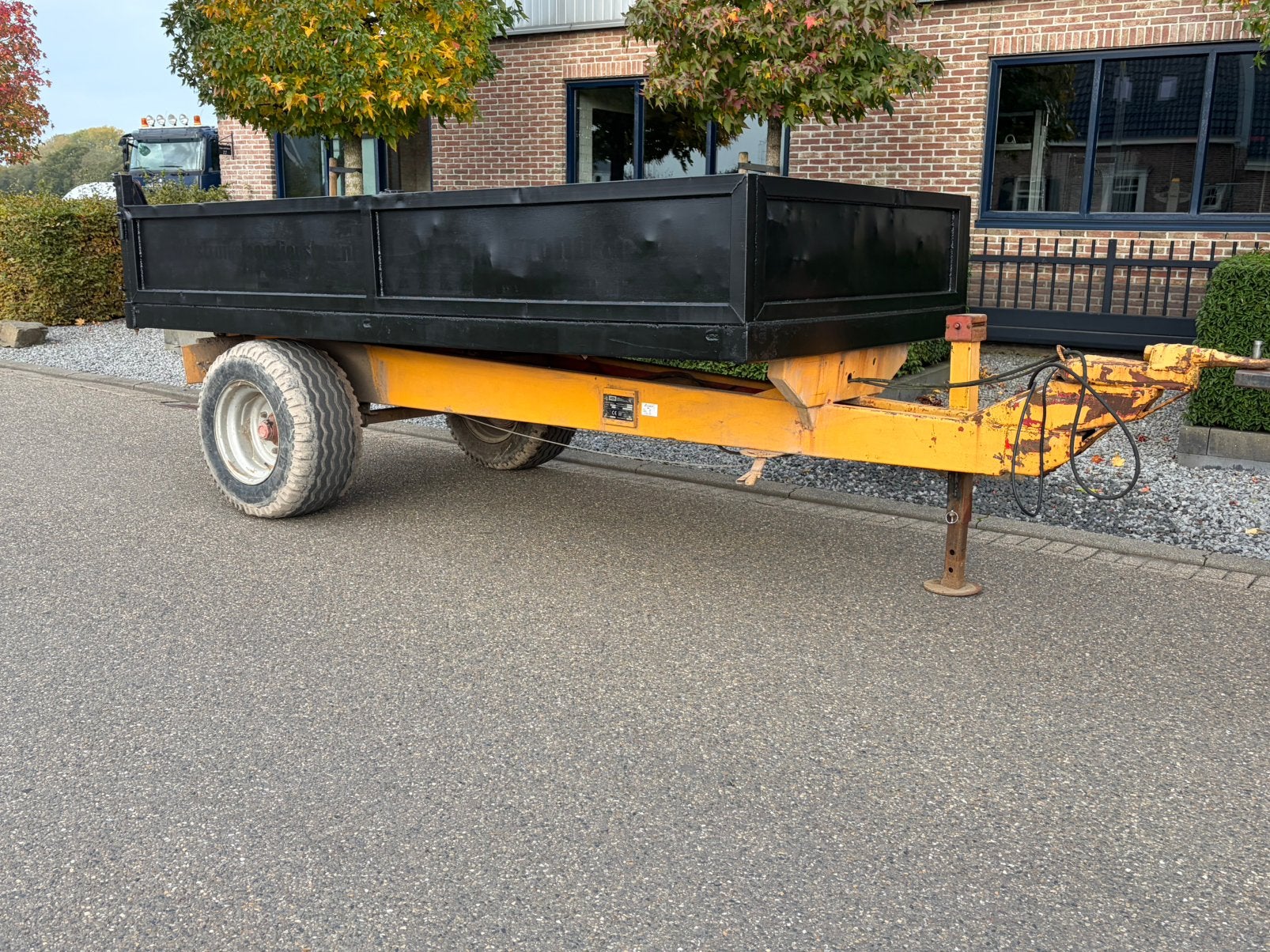 kipper / kieper met kenteken, Ophalen, Transport