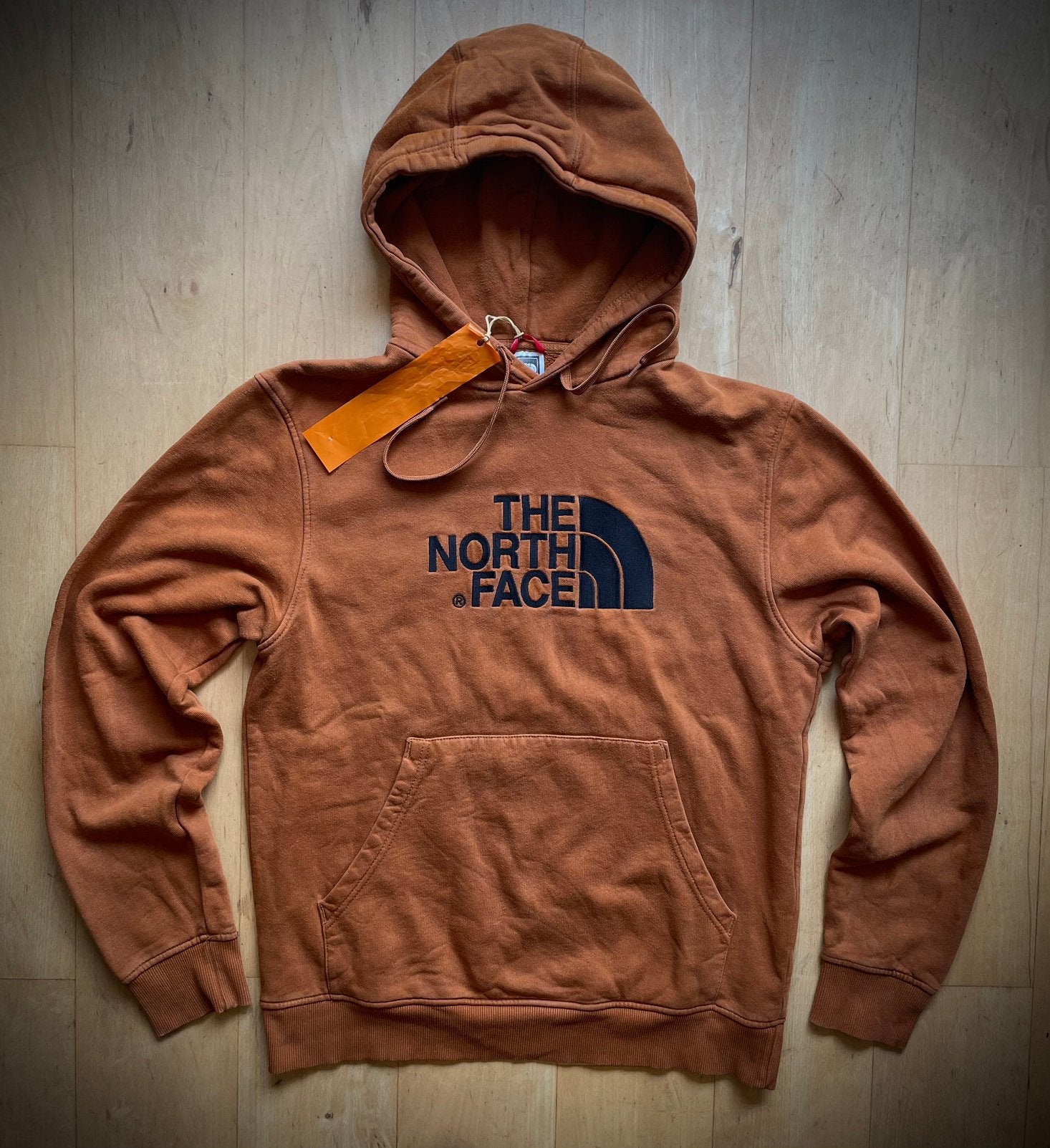 The North Face hoodie trui met capuchon bruin M, Kleding | Heren, Ophalen of Verzenden, Zo goed als nieuw, Maat 48/50 (M), Bruin