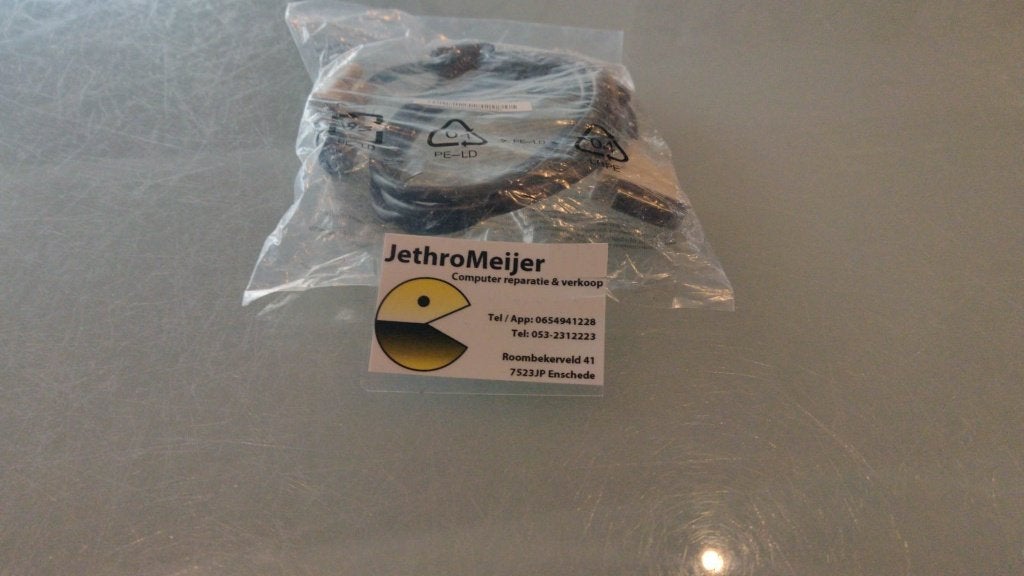 DVI naar DVI kabel – zo goed als nieuw, Techregshelp@hp.com, Ophalen of Verzenden, Zo goed als nieuw, HP Nederland B.V.