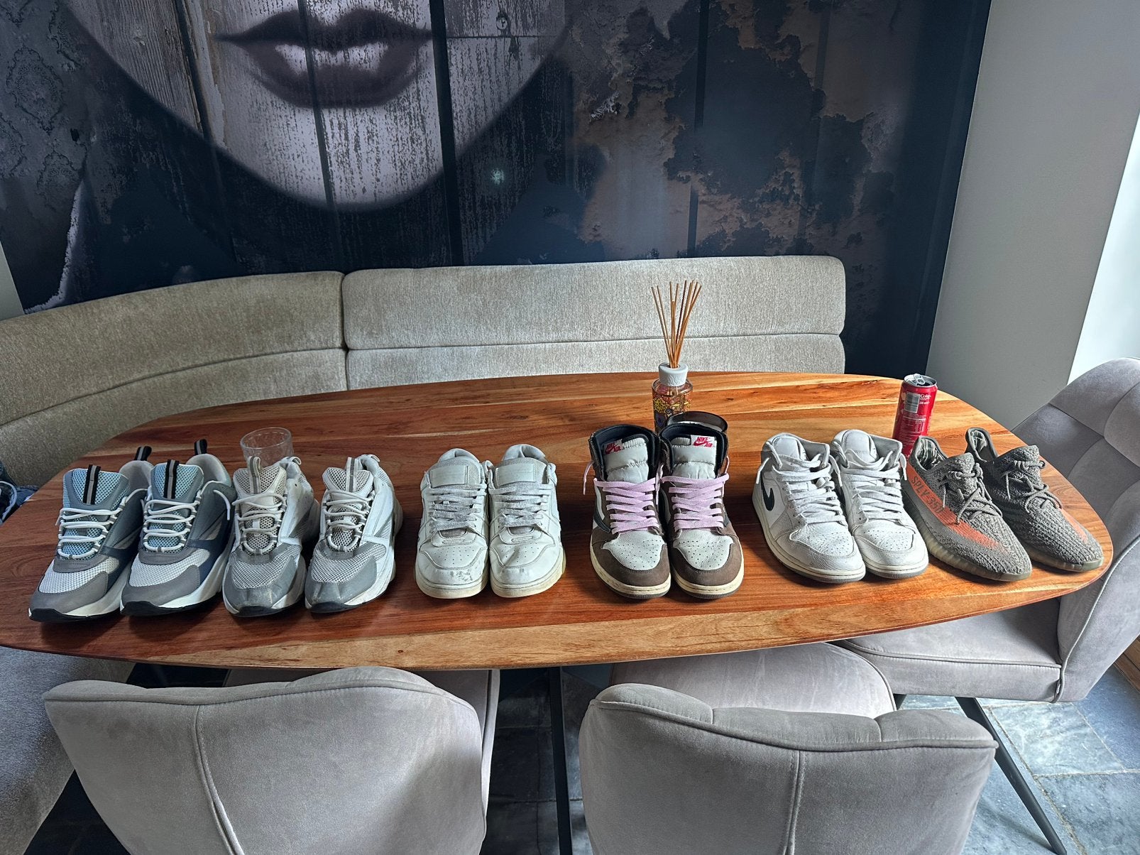 Schoenen / sneaker collectie te koop, Ophalen of Verzenden, Zo goed als nieuw, Wit, Sneakers of Gympen
