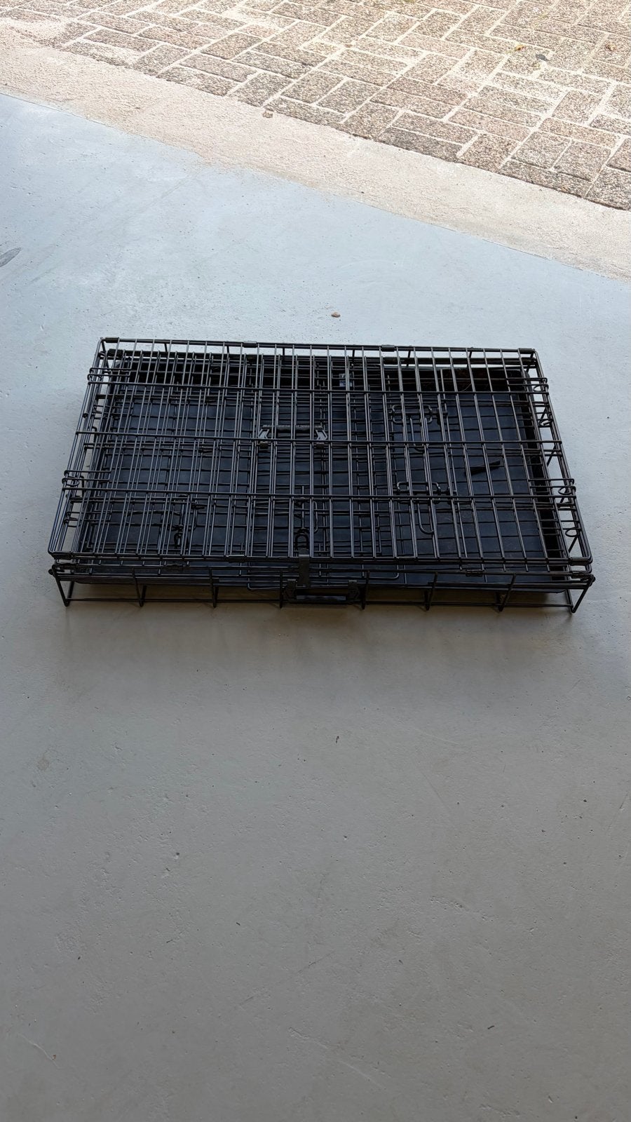 Inklapbaar honden bench 58x76x48, Ophalen, Zo goed als nieuw