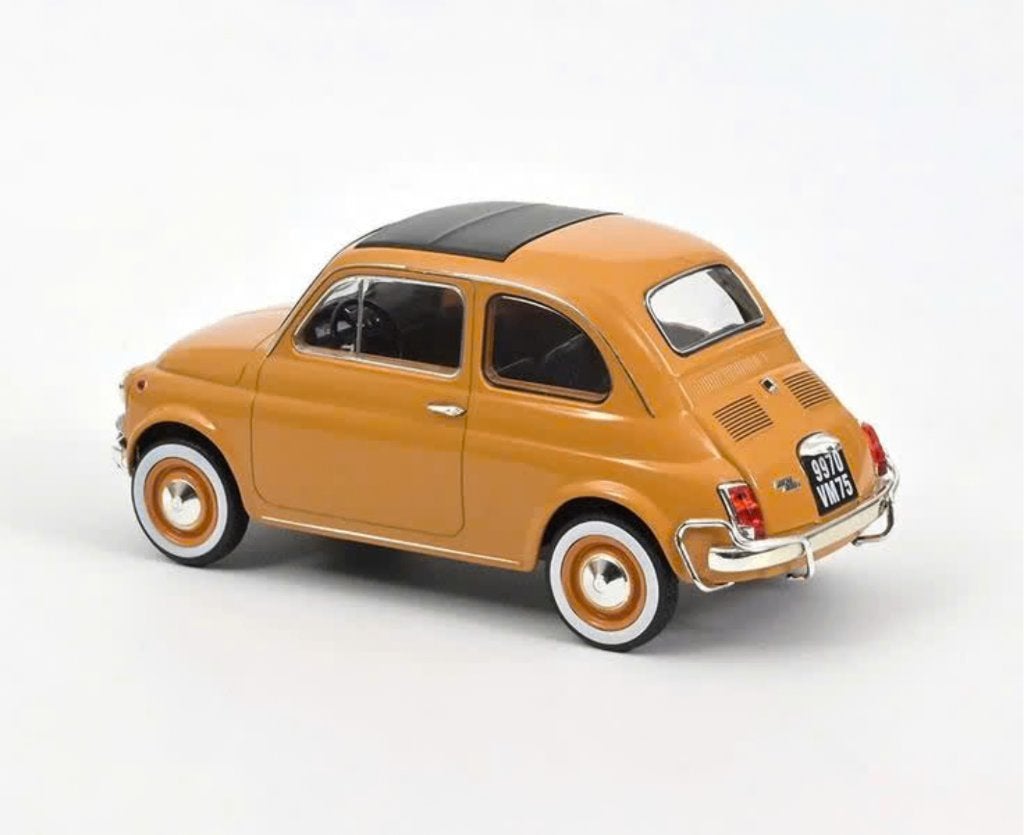 Fiat 500 L 1969 Positano GEEL schaal 1/18 NOREV ref: 187775, Verzenden, Nieuw, Auto, Norev