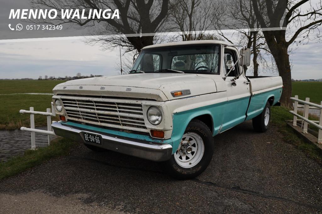 Ford F100 1969 460CUI|2WD|Edelbrock|C6|400 PK!|, Auto's, Automaat, Achterwielaandrijving, 7538 cc, Bedrijf