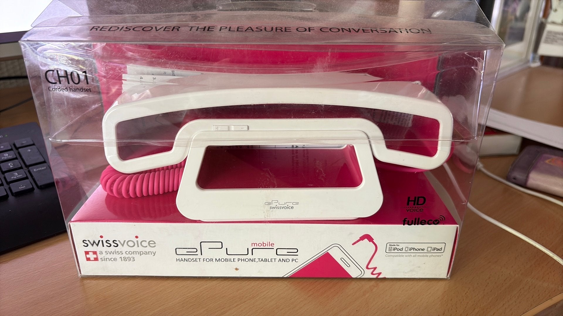 SwissVoice ePure Mobile, Ophalen of Verzenden, Nieuw, Telefoonhanger of Accessoire