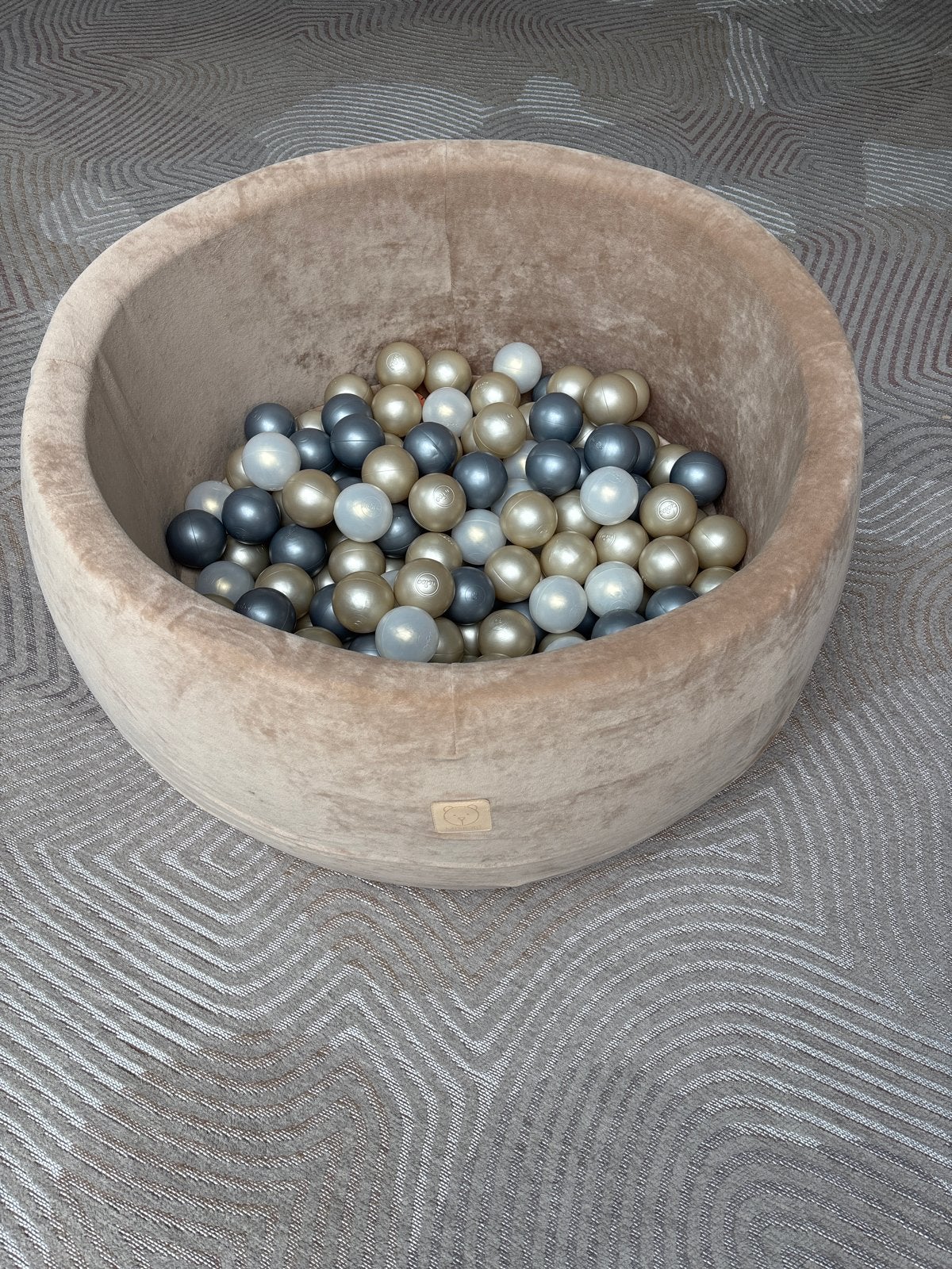 Misioo ballenbak beige/zacht rose met ballen, Ophalen of Verzenden, Zo goed als nieuw, Overige typen