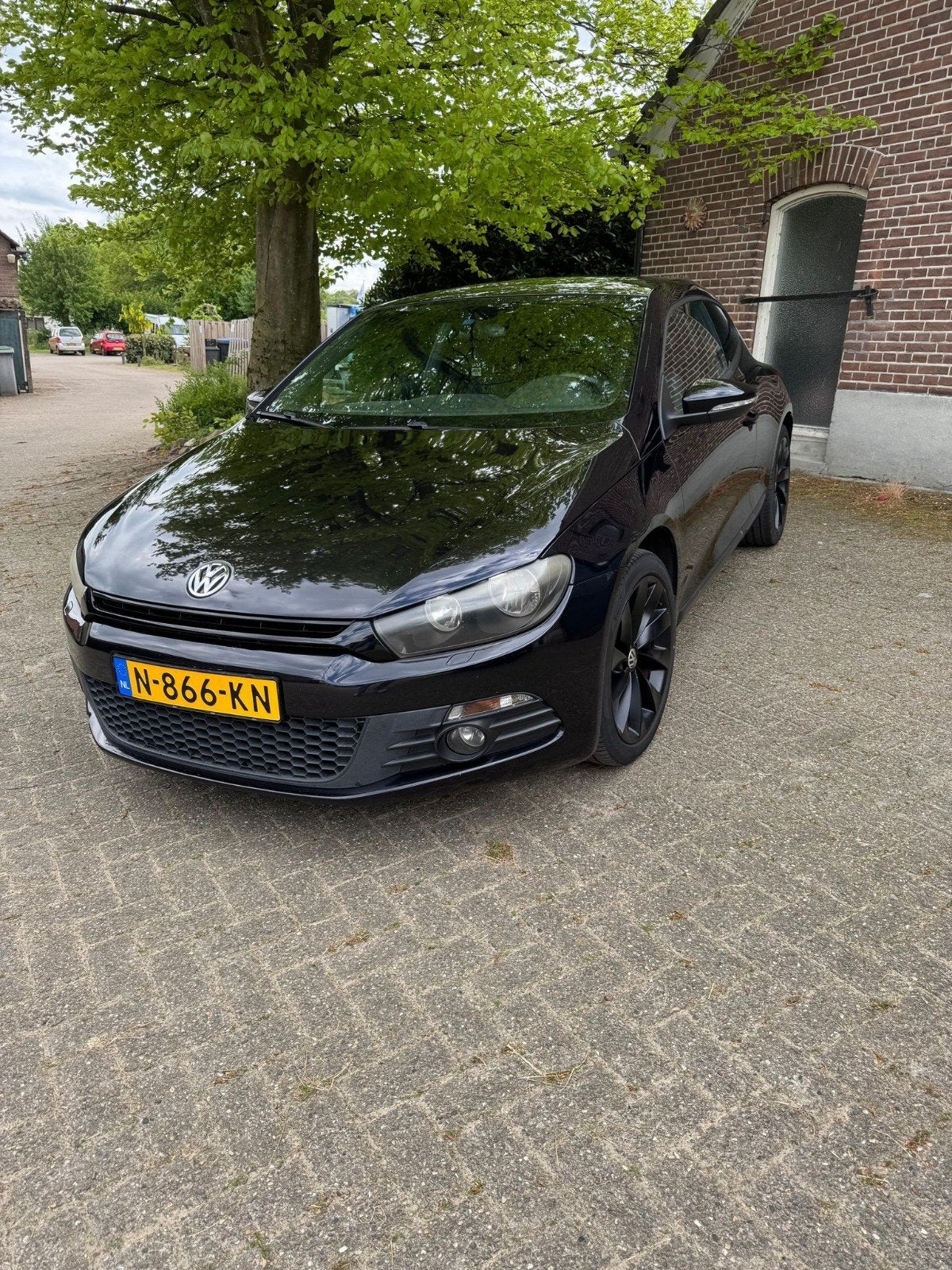 Volkswagen Scirocco 200PK, Auto's, Voorwielaandrijving, 15 km/l, 4 cilinders, Zwart