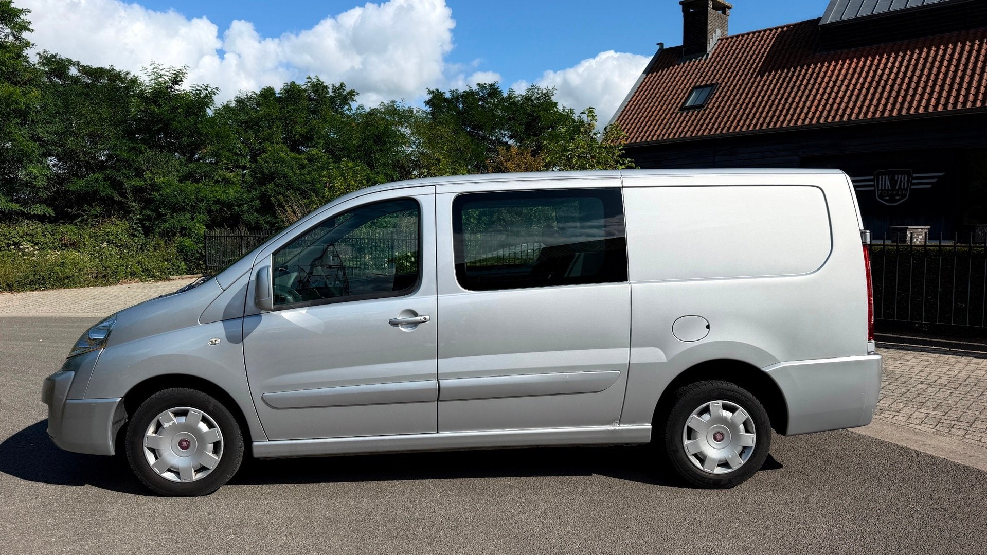 Fiat Scudo 12 2.0 MultiJet L2H1 SX Dubbelcabine Airco Trekha, Auto's, Voorwielaandrijving, Gebruikt, Beige, 4 cilinders
