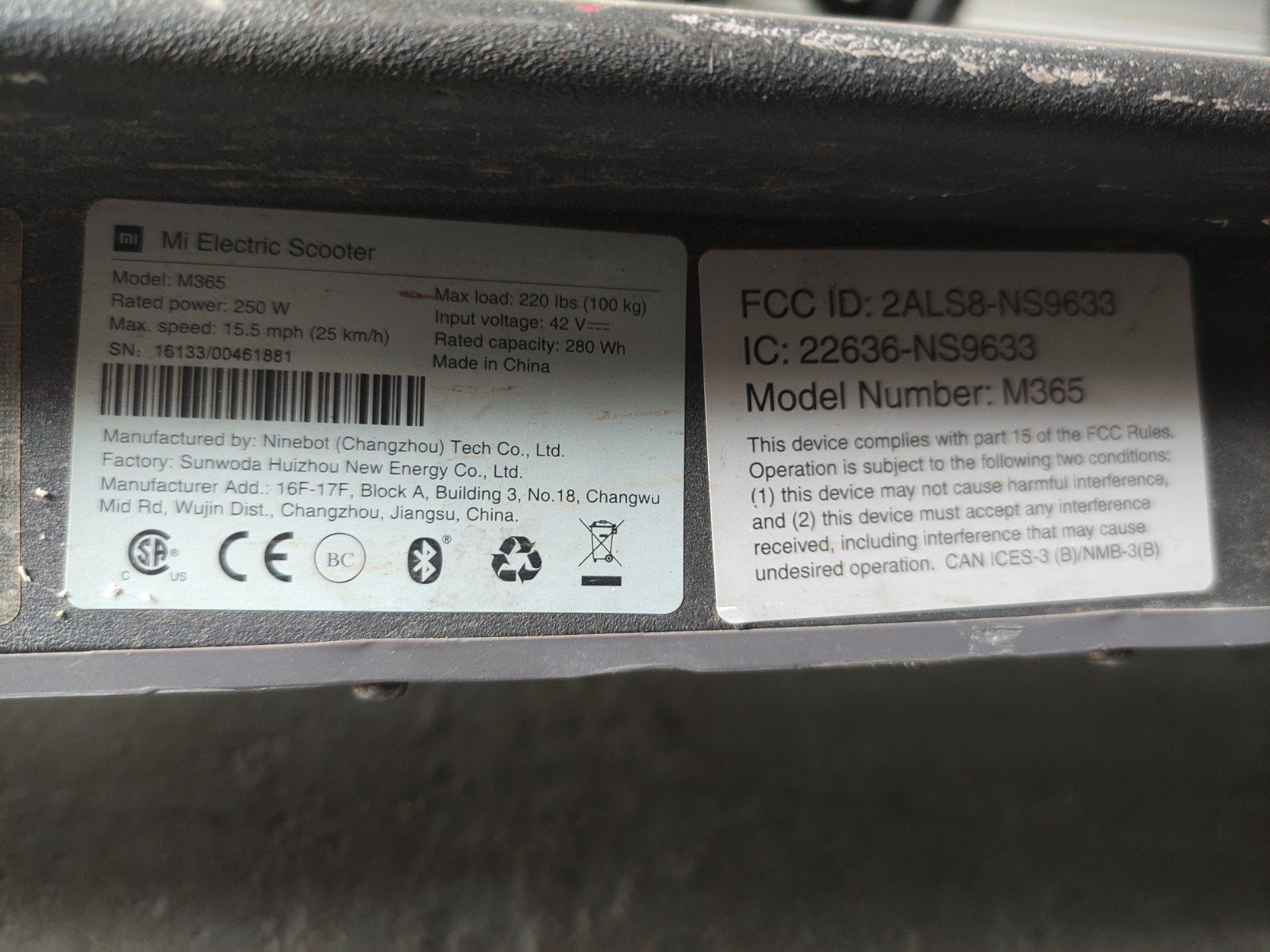 Xiaomi Mi Electric Scooter M365 - Elektrische step, Ophalen of Verzenden
