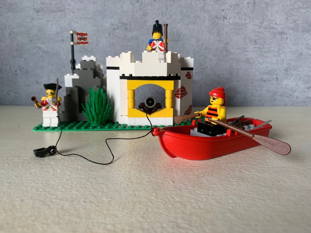 Lego Pirates 6266 Canon Cove, Gebruikt, Lego, Inclusief instructies, Complete set