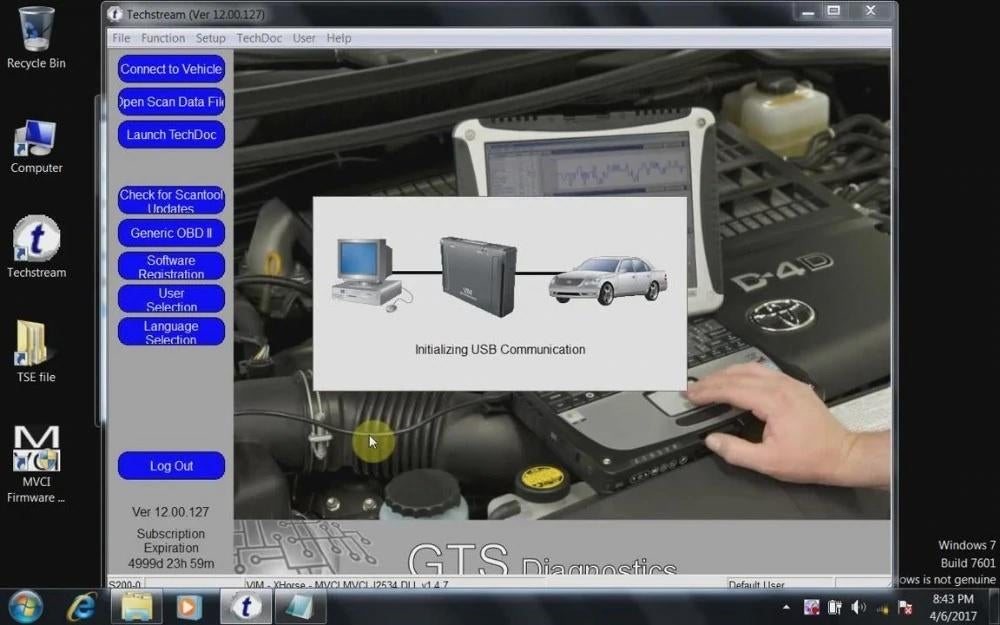 TechStream Software Toyota Lexus Jaguar LandRover ook instal, Ophalen of Verzenden, Nieuw