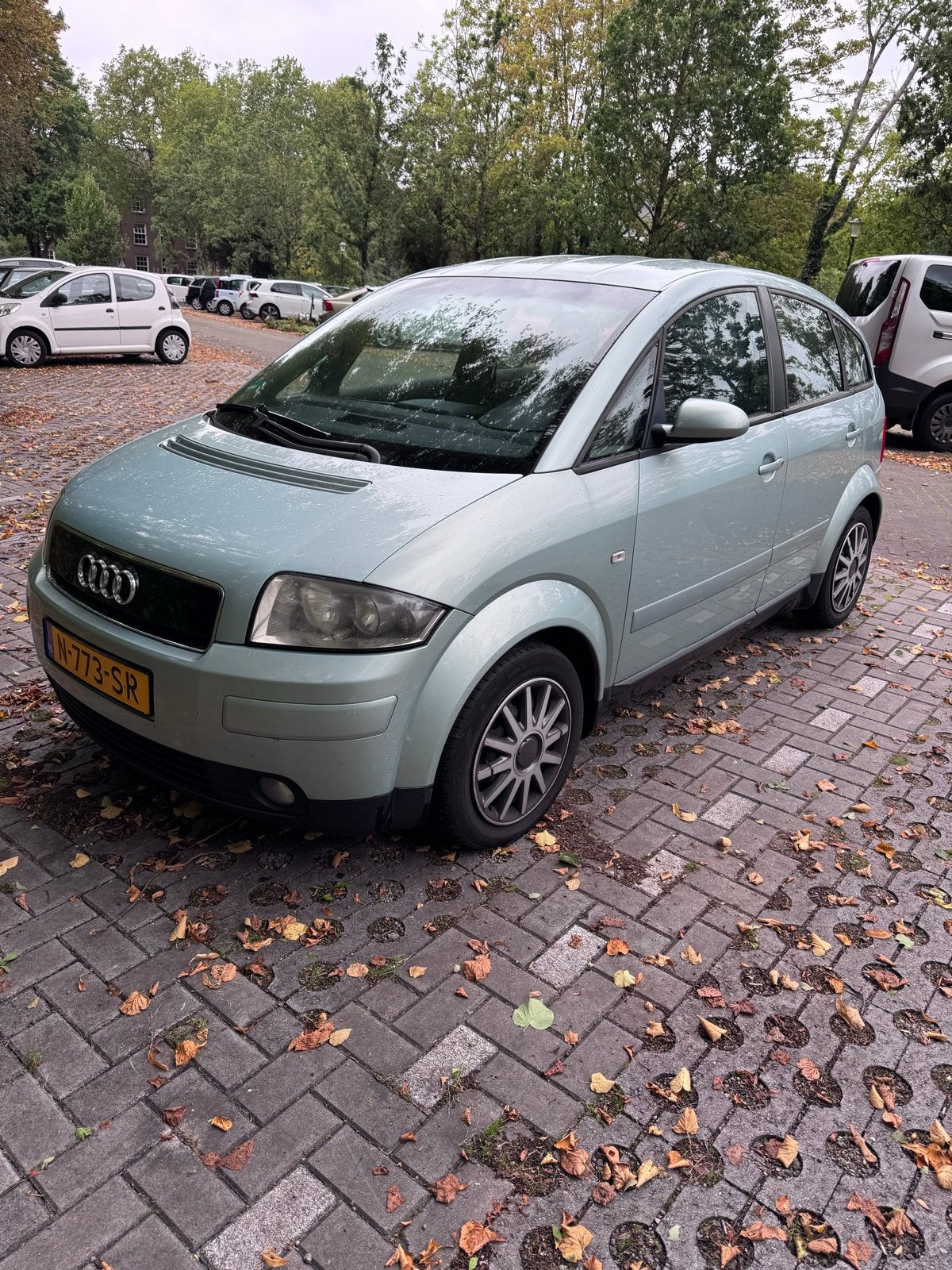 Goedkope auto | Audi a2 1.6 benzine 2002 rijd goed apk 28-01, Auto's, 970 kg, Stof, 10 km/l, Handgeschakeld