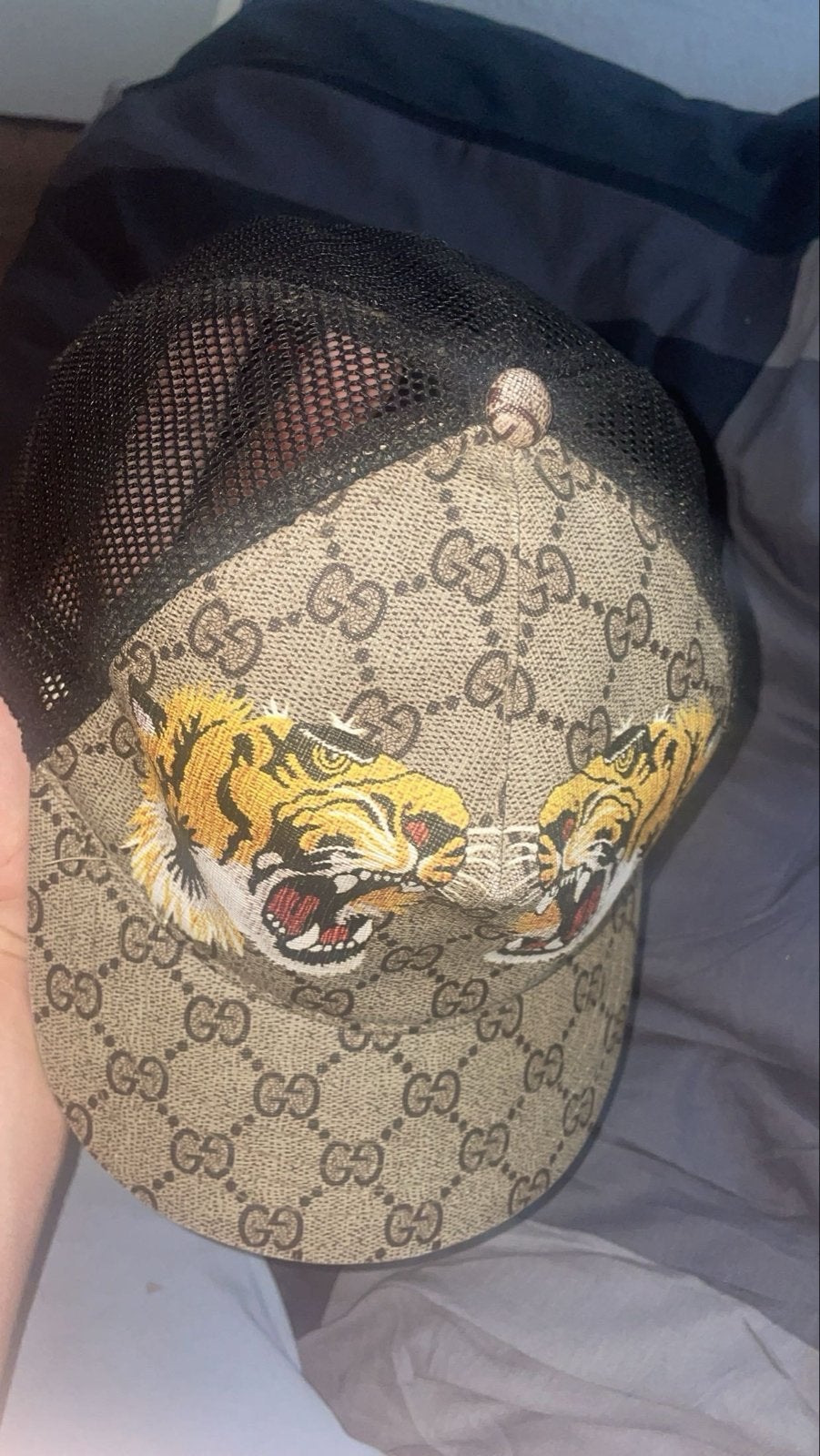 Gucci pet met tijger, Ophalen of Verzenden, Gedragen, One size fits all, Pet