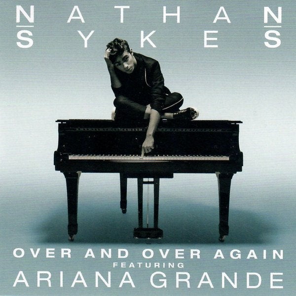 NATHAN SYKES CD SINGLE OVER AND OVER AGAIN + ARIANA GRANDE, Ophalen of Verzenden, Zo goed als nieuw, Pop