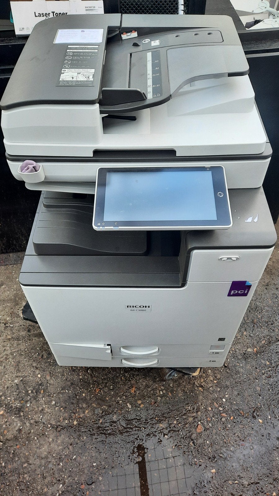 Ricoh IM C3000 All-in-one Printer - Zo goed als nieuw, Computers en Software, All-in-one, Draadloos, Ophalen of Verzenden, Zo goed als nieuw