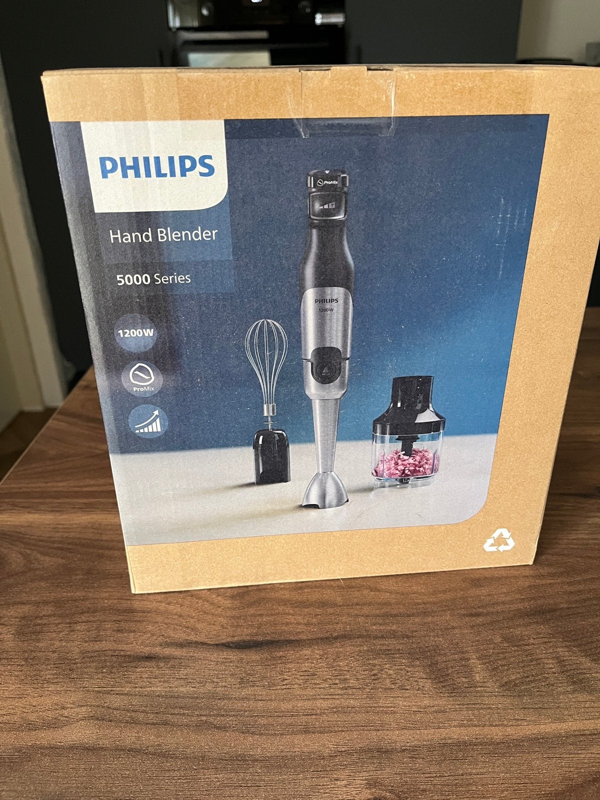 Philips staafmixer met hakmolen en garde NIEUW HR2683/00, Ophalen of Verzenden, Nieuw, Kruimeldief