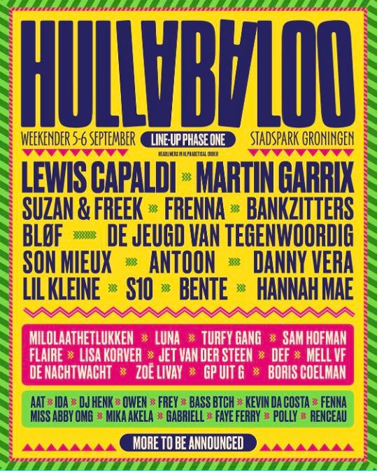 Hullabaloo Festival - zondag tickets (6 sep), Twee personen