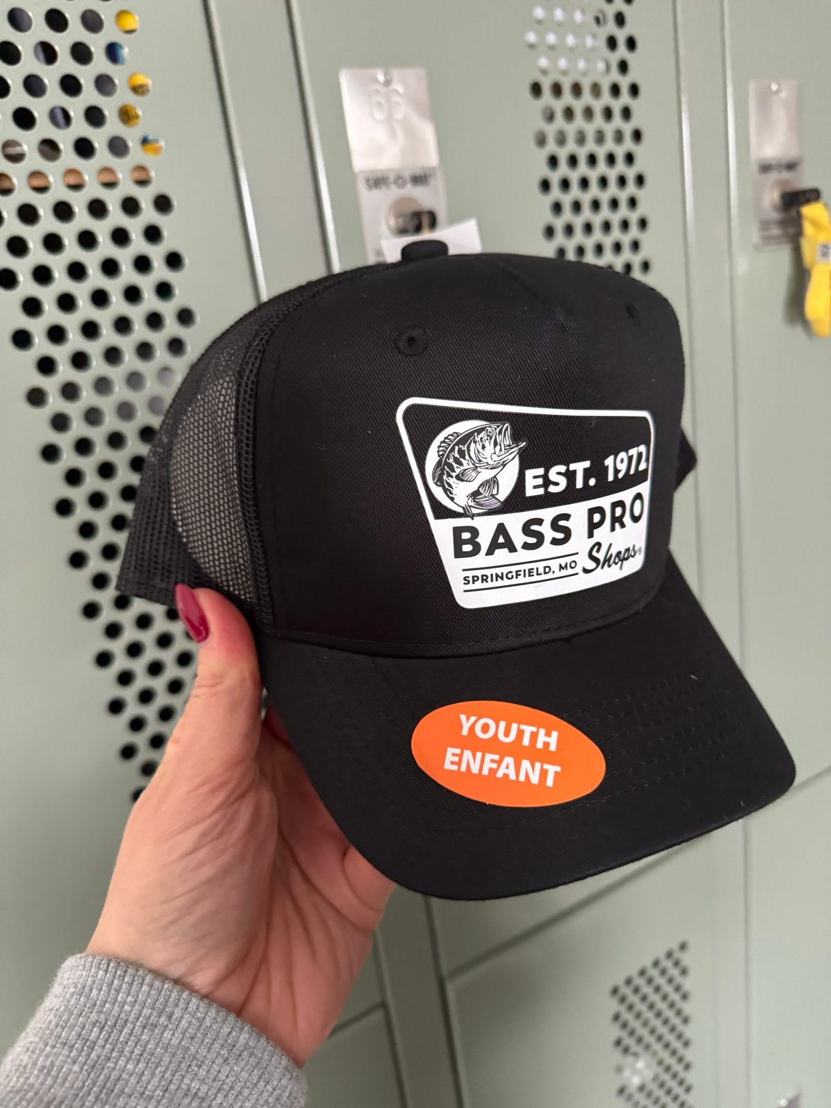Nieuw Bass Pro Shops Trucker Cap Zwart - Jeugd/Kinderen, Jongen of Meisje, Nieuw, Ophalen of Verzenden, Pet