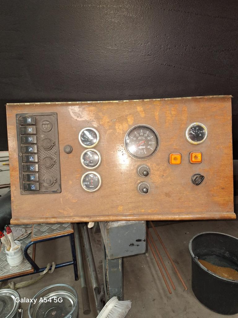 Houten Bedieningspaneel voor Boot, Ophalen of Verzenden