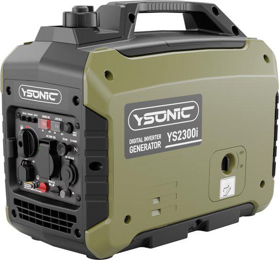 TE HUUR - YSONIC YS2300i Inverter Aggregaat (zeer stil), Ophalen, Zo goed als nieuw, Minder dan 5 kVA, Benzine
