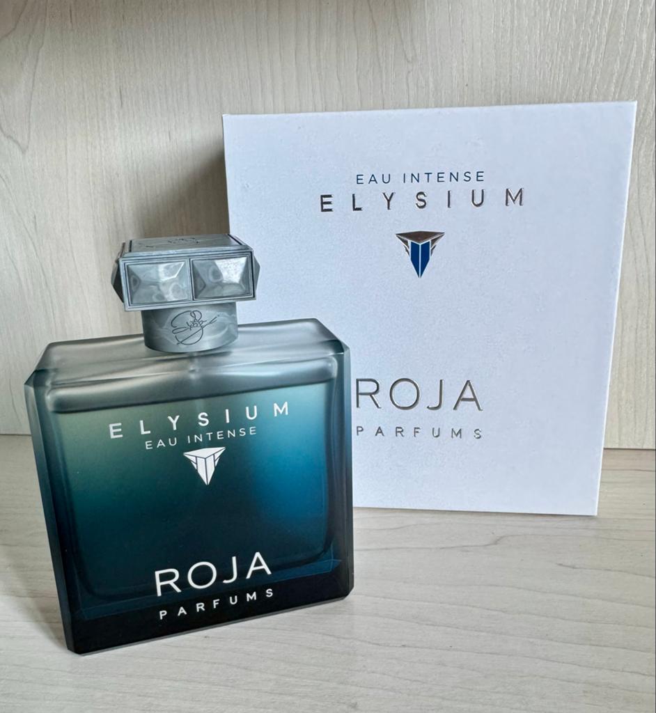 ROJA Elysium Eau Intense Pour Homme Parfum 93-95ml, Sieraden, Tassen en Uiterlijk, Uiterlijk | Parfum, Ophalen of Verzenden, Gebruikt