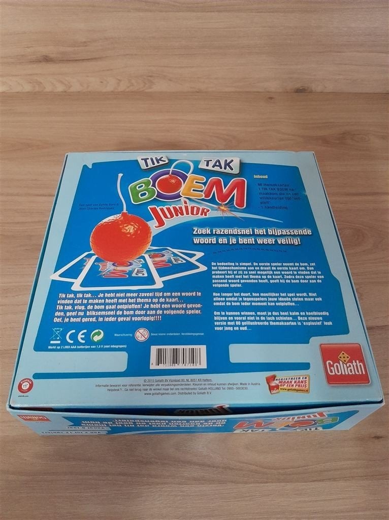 Tik tak boem Junior - s4668, Hobby en Vrije tijd, Verzenden, Zo goed als nieuw