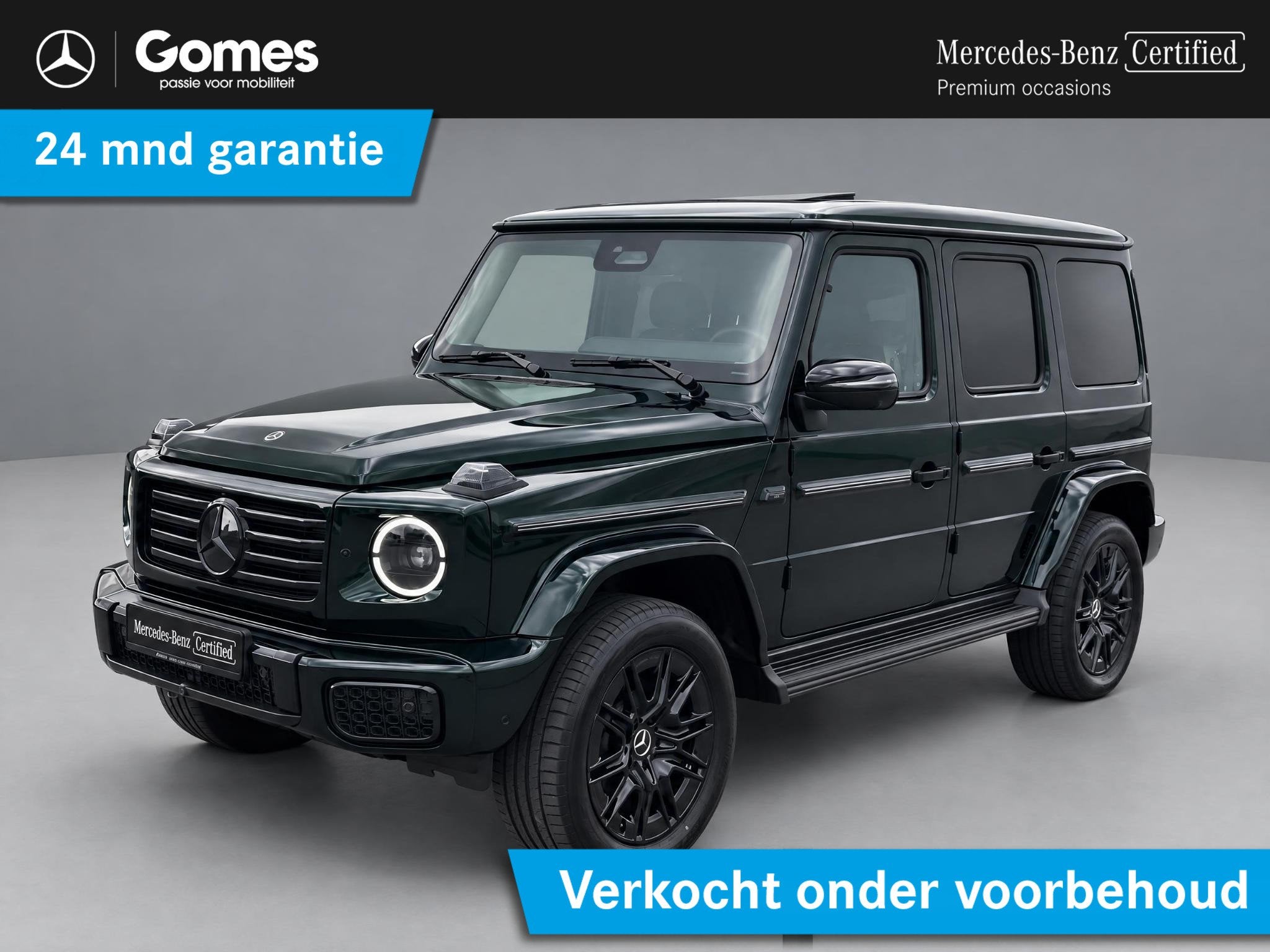 Mercedes-Benz G-klasse 580 met EQ-Technologie 116 kWh | Pano, Auto's, Automaat, Gebruikt, Zwart, 116 kWh