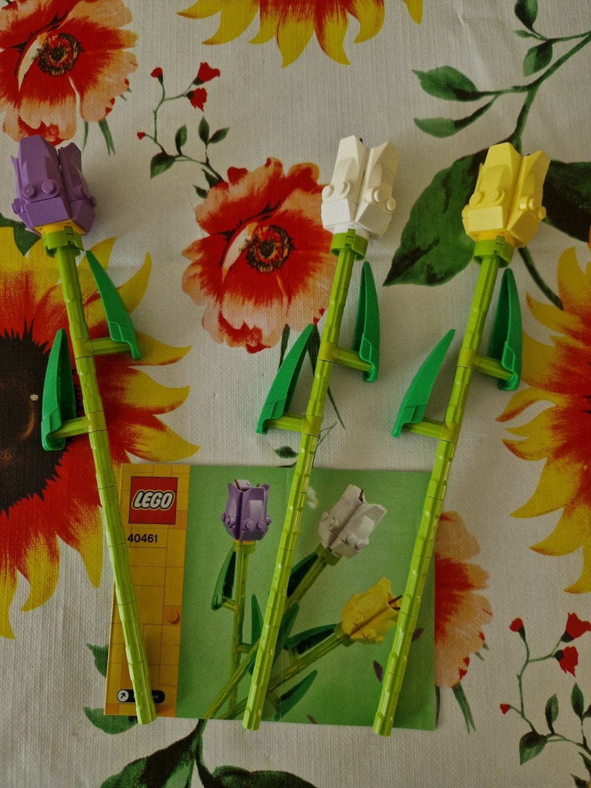 LEGO Tulpen (40461) - Prachtige Bloemenbouwset, Gebruikt, Overige thema's, Lego, Compleet