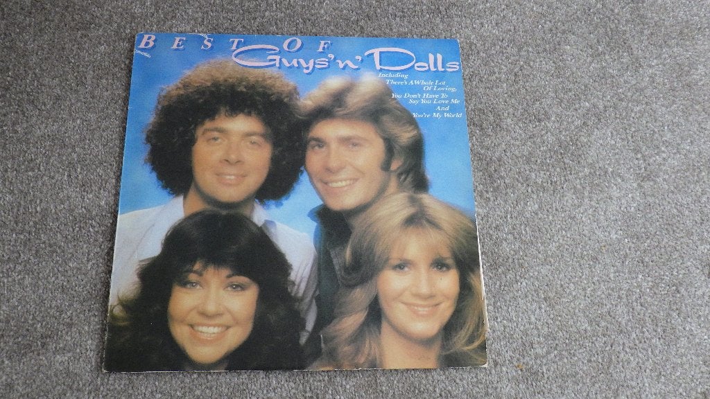 LP The best of Guys and Dolls, Cd's en Dvd's, Vinyl | Pop, Ophalen of Verzenden, Gebruikt, LP