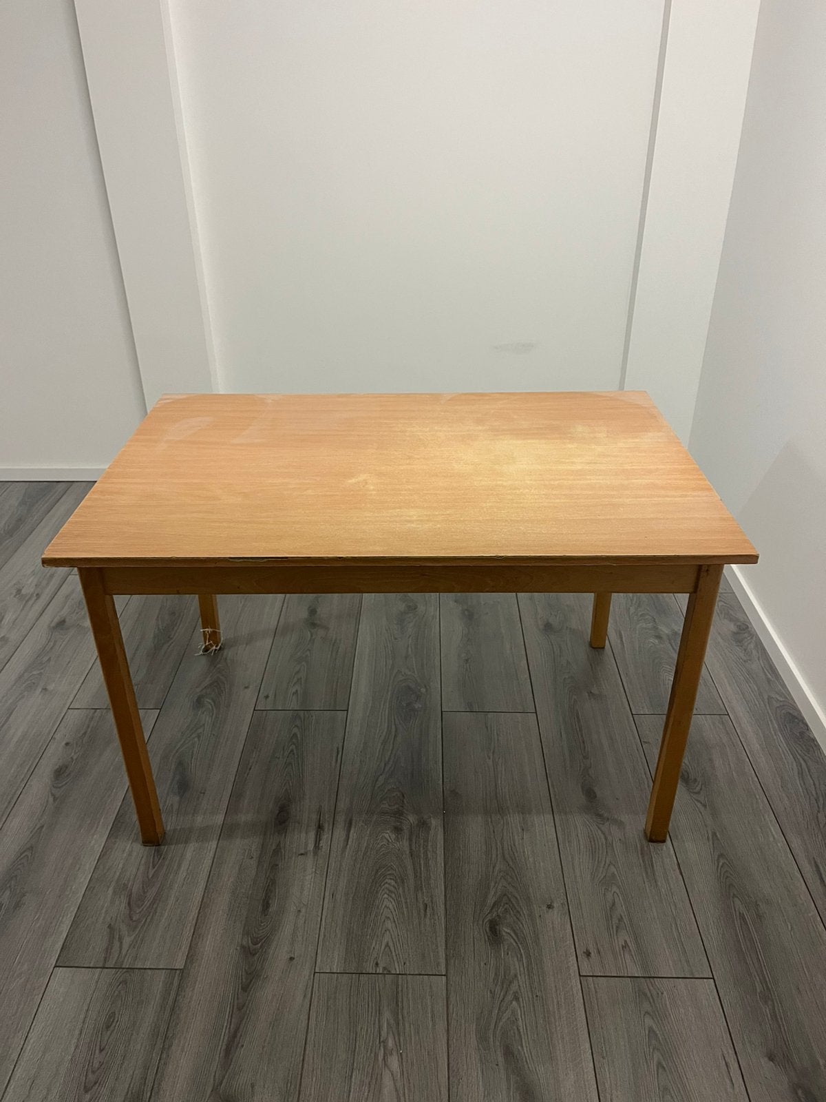 Mooie houten tafel, Ophalen, 50 tot 100 cm, Zo goed als nieuw, Minder dan 50 cm