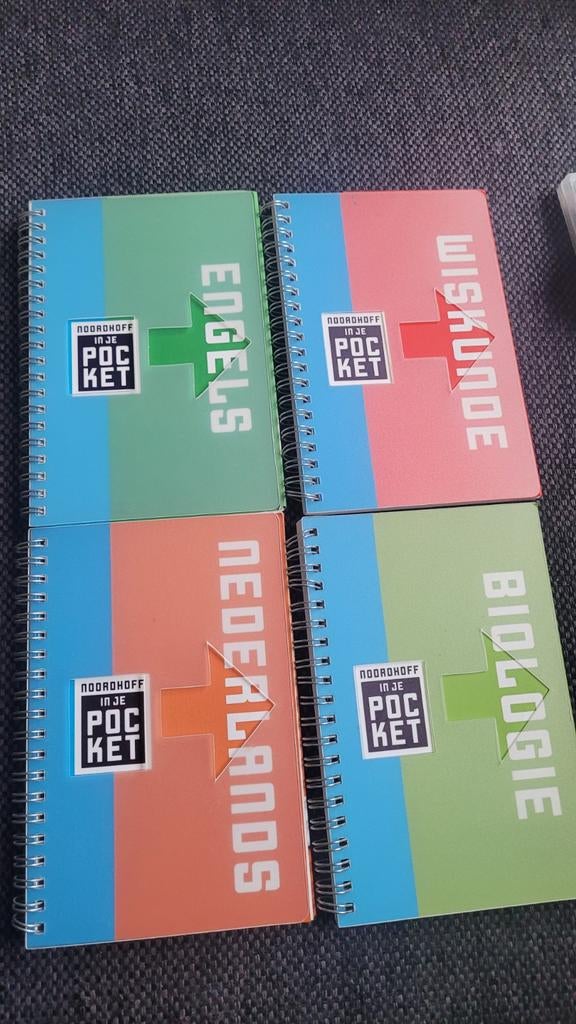 Noordhoff pockets. Nederlands,Engels,Biologie&wiskunde, Ophalen of Verzenden, Zo goed als nieuw, E. Broekema