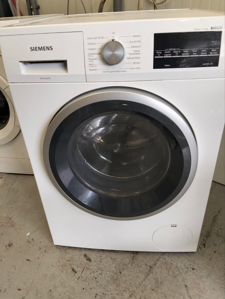 Siemens iQdrive 1-9kg iQ500 Wasmachine, Witgoed en Apparatuur, Wasmachines, 1200 tot 1600 toeren, 8 tot 10 kg, 85 tot 90 cm, Siemens