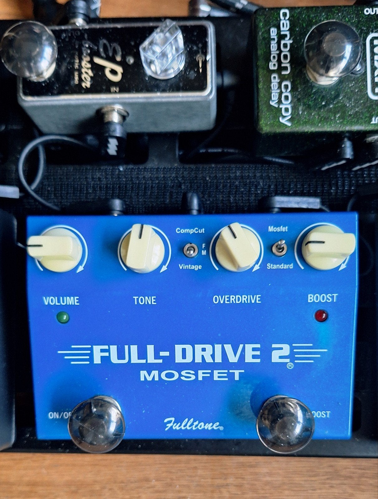 Fulltone Fulldrive 2 MOSFET Overdrive/Boost Pedaal, Muziek en Instrumenten, Ophalen of Verzenden, Gebruikt, Distortion, Overdrive of Fuzz