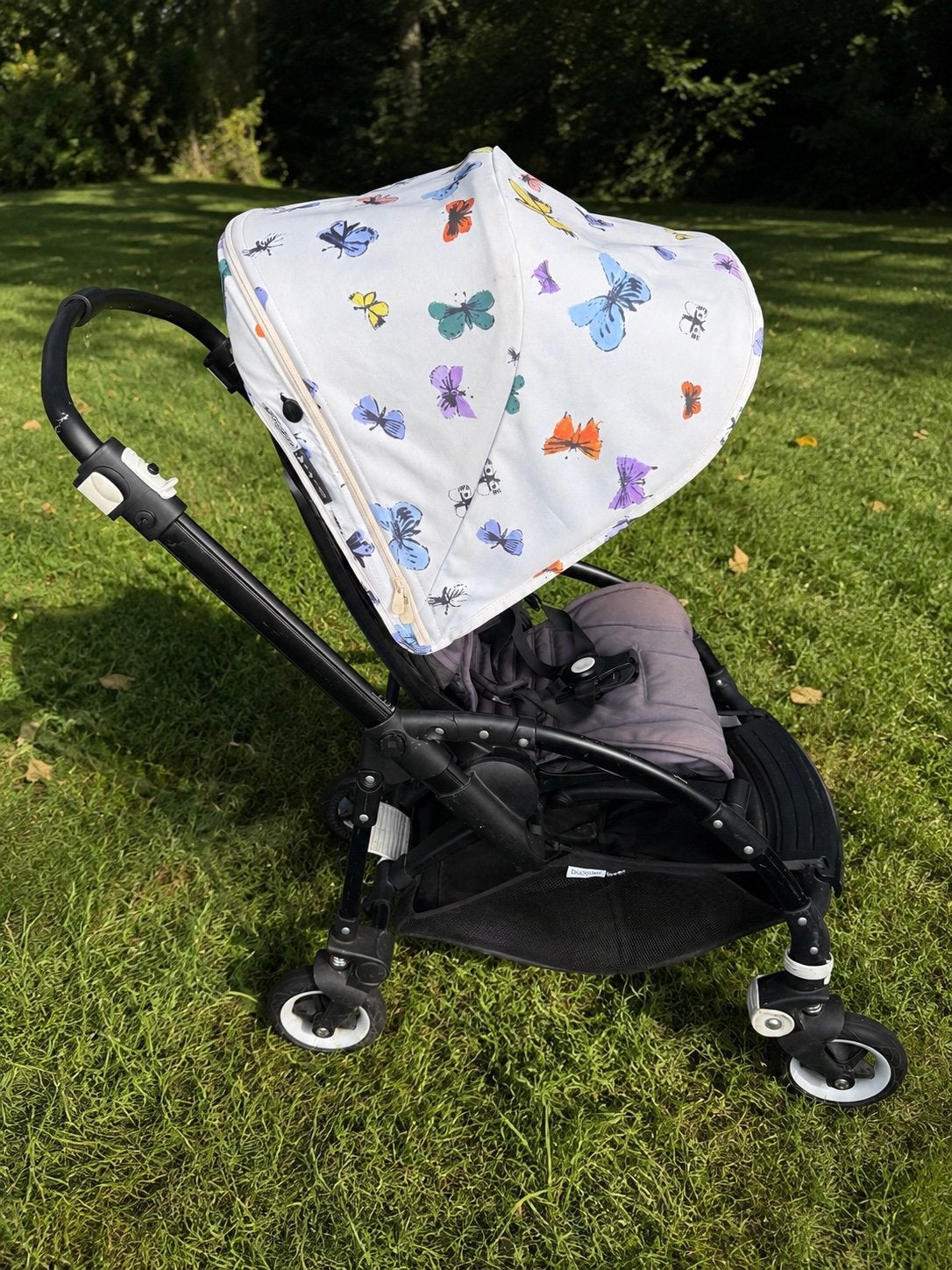 Bugaboo Bee 5 | Zeer nette staat | Butterfly zonnekap, Ophalen of Verzenden, Zo goed als nieuw, Verstelbare rugleuning