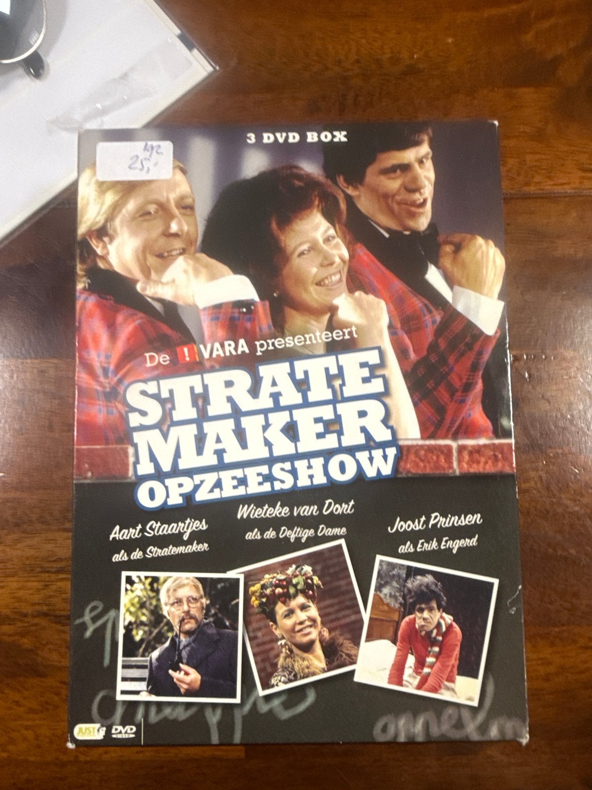 De Stratemaker opzeeshow - 3 DVD Box, Cd's en Dvd's, Dvd's | Tv en Series, Gebruikt, Alle leeftijden, Nederlands, Komedie