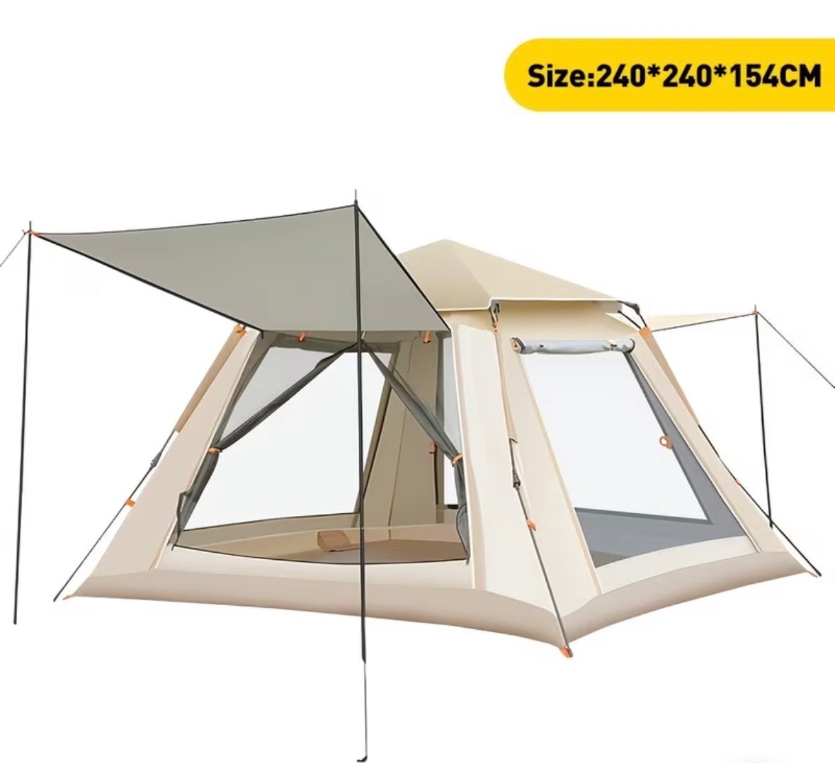 Pop up tent - Ideaal voor kamperen, Ophalen, Zo goed als nieuw, Tot en met 3