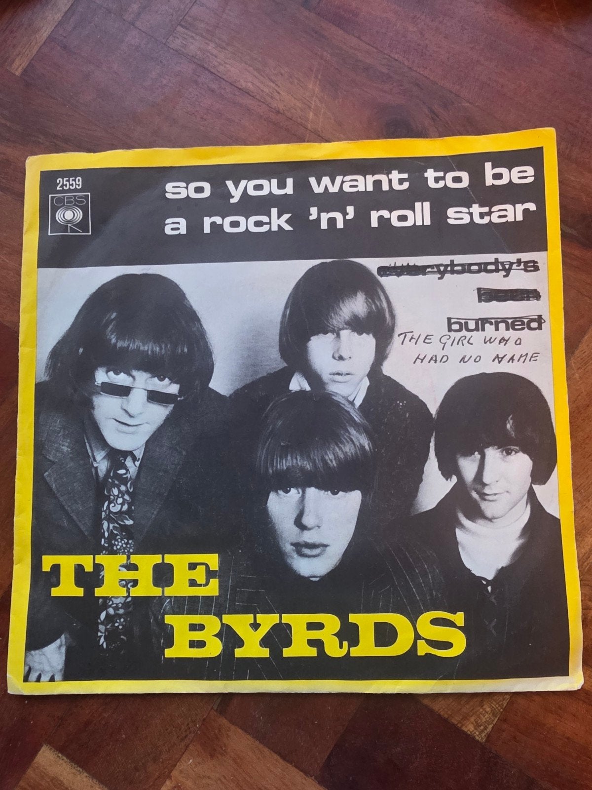 The Byrds - So You want to be a rock 'n' roll star misprint, Ophalen of Verzenden, 7 inch, Pop
