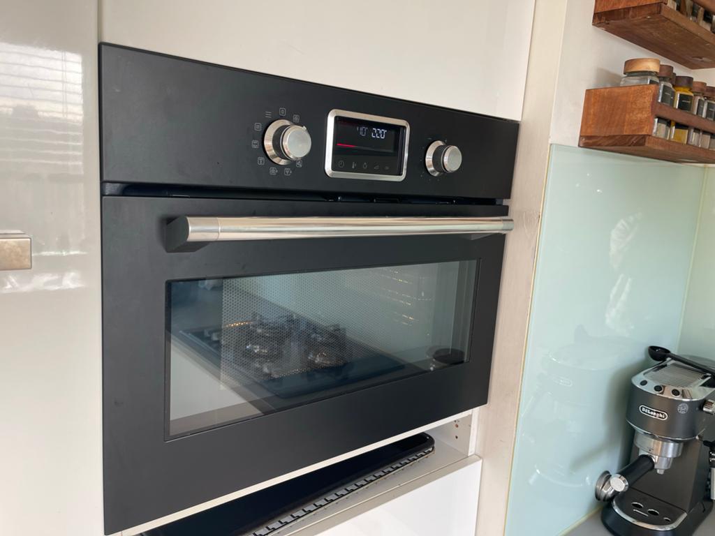 Zo goed als nieuwe IKEA Forneby (AEG) Combimagnetron, Witgoed en Apparatuur, Magnetrons, Ophalen, Combimagnetron, 60 cm of meer