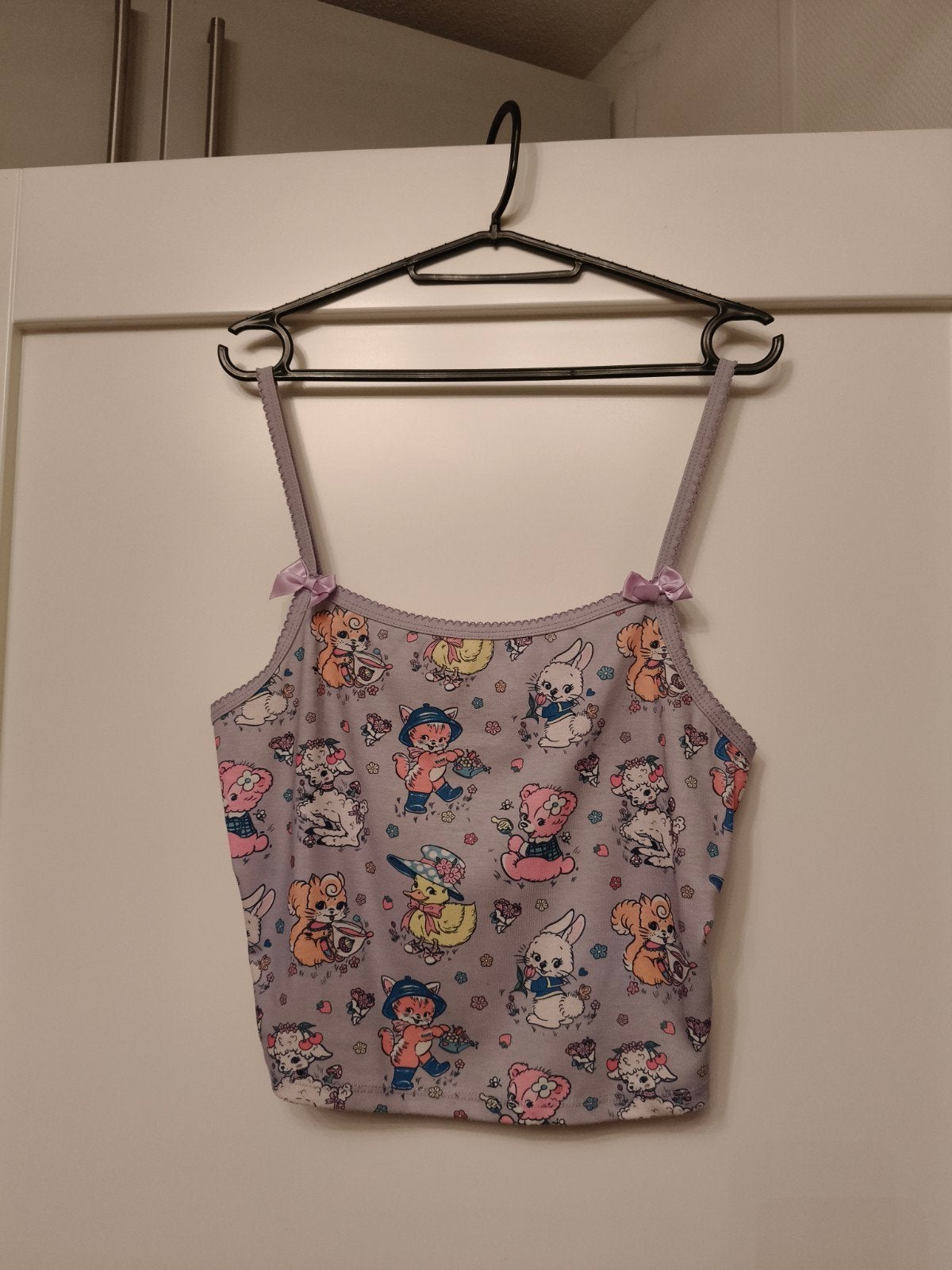 Delia*s crop top met schattige dierenprint, maat L, Kleding | Dames, Meerkleurig, Delia*s, Maat 42/44 (L), Ophalen of Verzenden