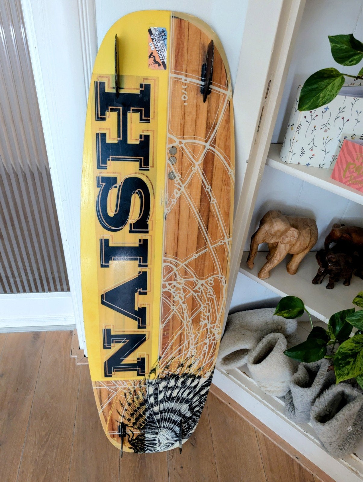 Naish Sol 131 Kiteboard - Gebruikt maar in prima staat, Ophalen, Gebruikt, Overige typen, Met vinnen