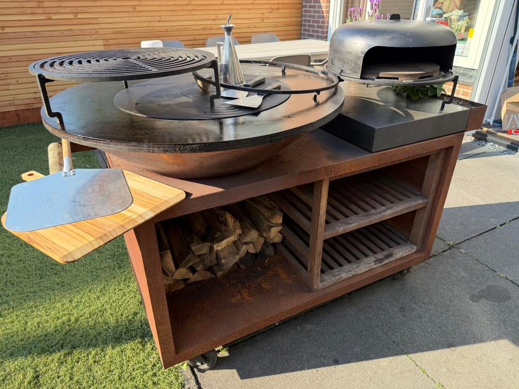 OFYR Island Corten 100PRO Ceramic Dark Grey incl accessoires, Ophalen, Zo goed als nieuw